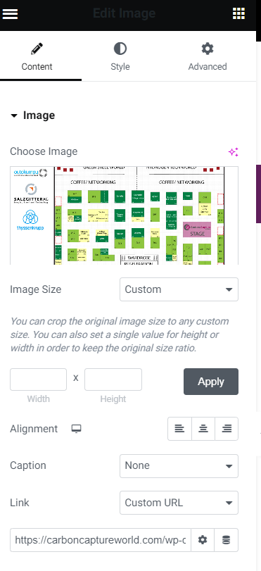 image sidebar